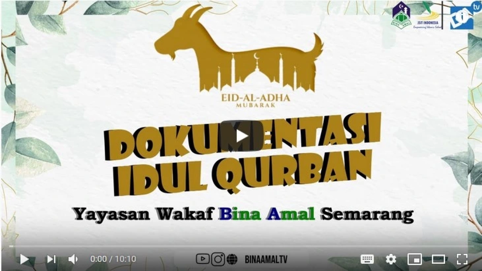 Dokumentasi Idul Adha Yayasan Wakaf Bina Amal Semarang